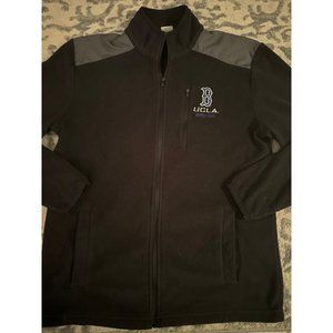 UCLA Bruins black fleece jacket men’s small‎